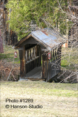 Barnard/Pomfret, VT - Mrs. Smith's Bridge - Spring